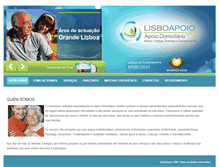 Tablet Screenshot of lisboapoio.pt